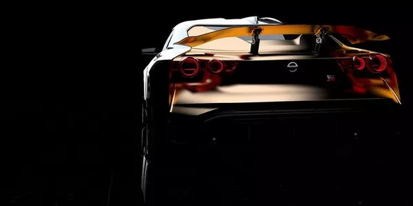 rear end of Nissan GT-R50