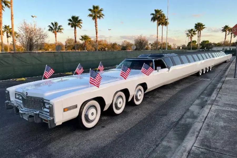 Guinness World Records' longest car The American Dream