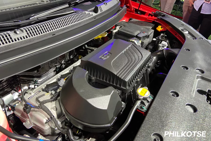 GX3 Pro's engine bay