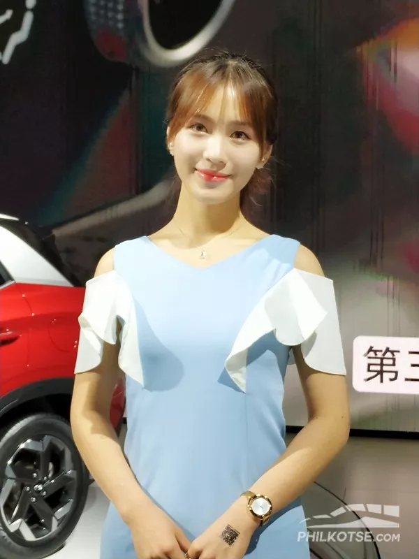 Hyundai girl Shanghai Auto show 2019