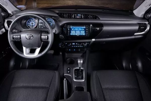 Toyota Hilux dashboard