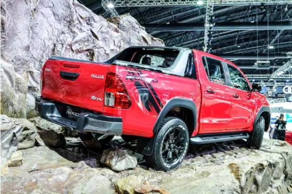 2018 Toyota Hilux Rocco edition angular rear
