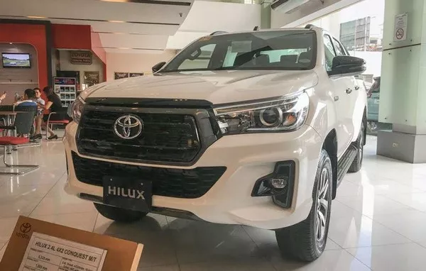 Toyota Hilux Conquest 2018 angular front