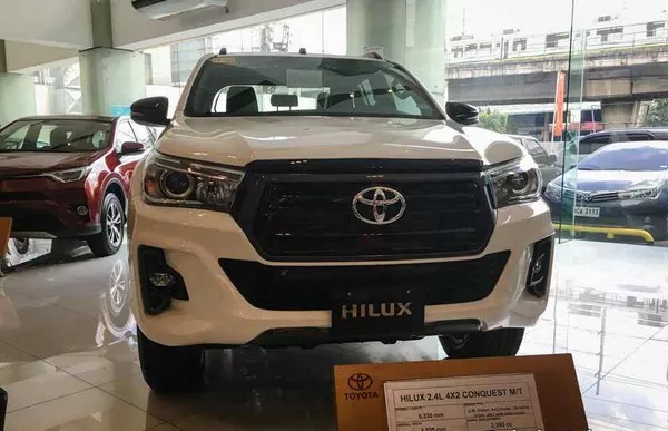 Toyota Hilux Conquest 2018 front view