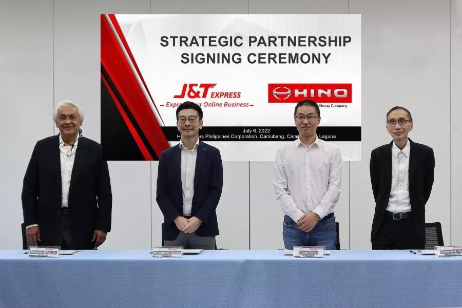 Hino Motors Philippines' partnership with J&T Express