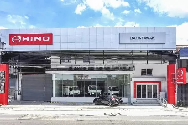 The Hino dealership in Balintawak