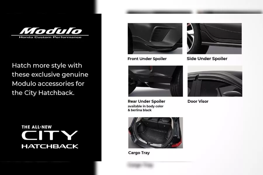 Honda City Hatchback Modulo kits