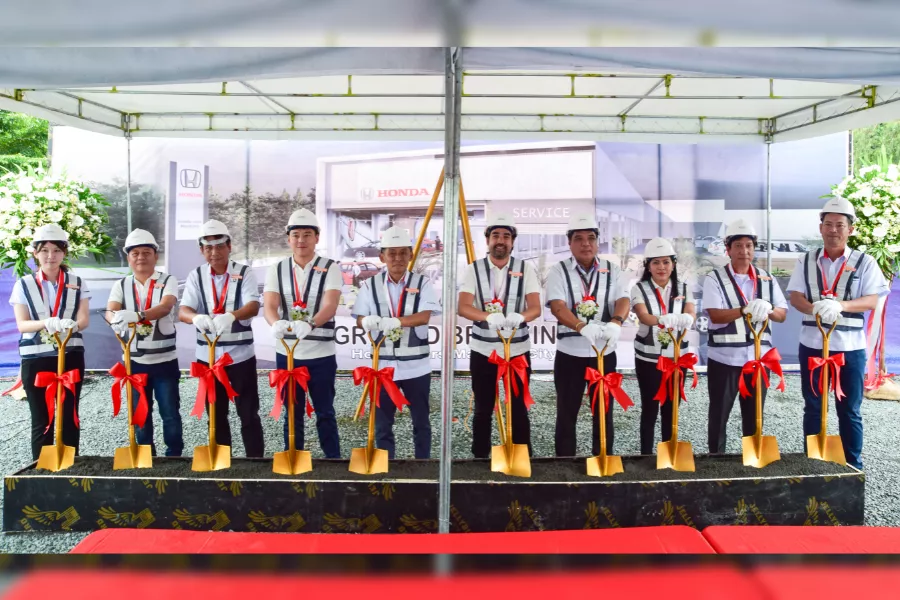 Honda Cars Marikina City groundbreaking ceremony