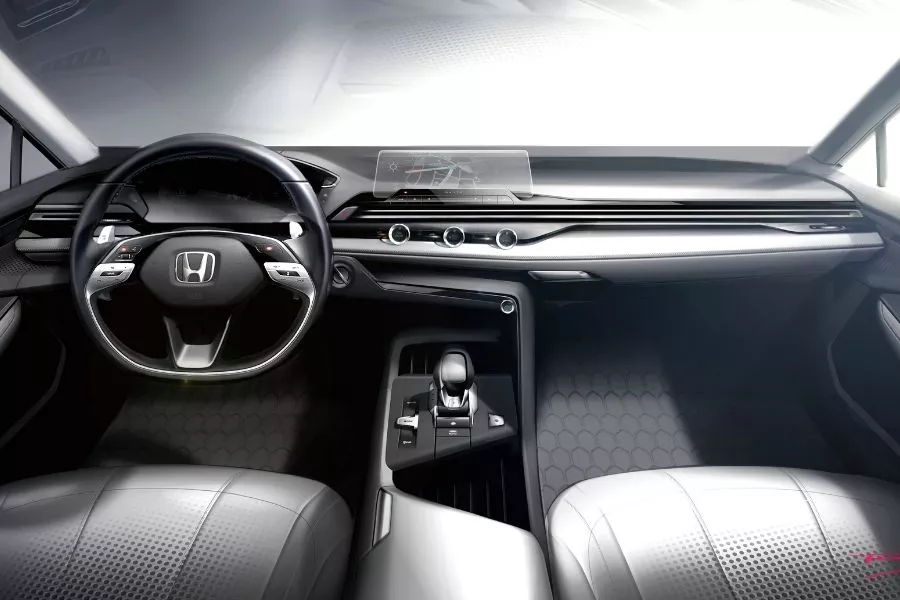 Honda new interior view