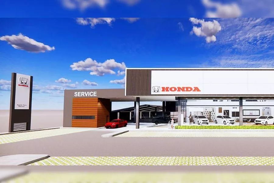 Honda Cars Bacoor facade