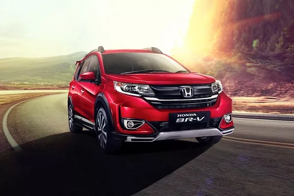 A picture the face lifted 2019 Honda BR-V