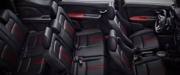 A picture of the faclifted 2019 Honda BR-V's interior