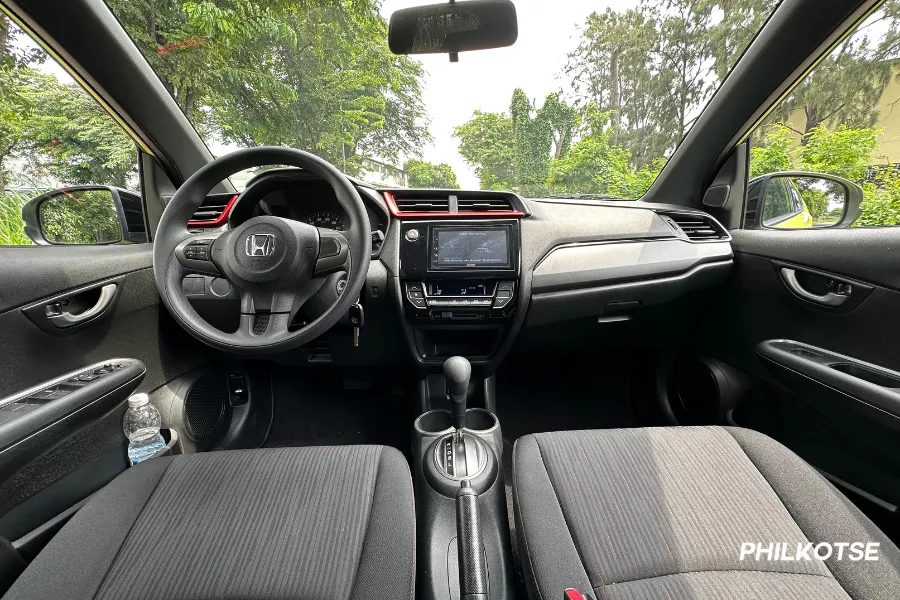 Honda Brio interior view