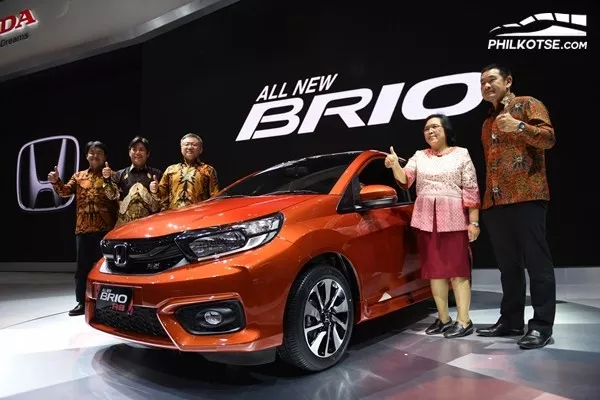 Honda Brio 2019 angular front