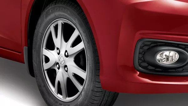 honda brio 2019 15-inch wheels