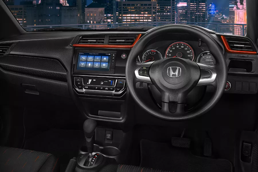 Honda Brio interior view