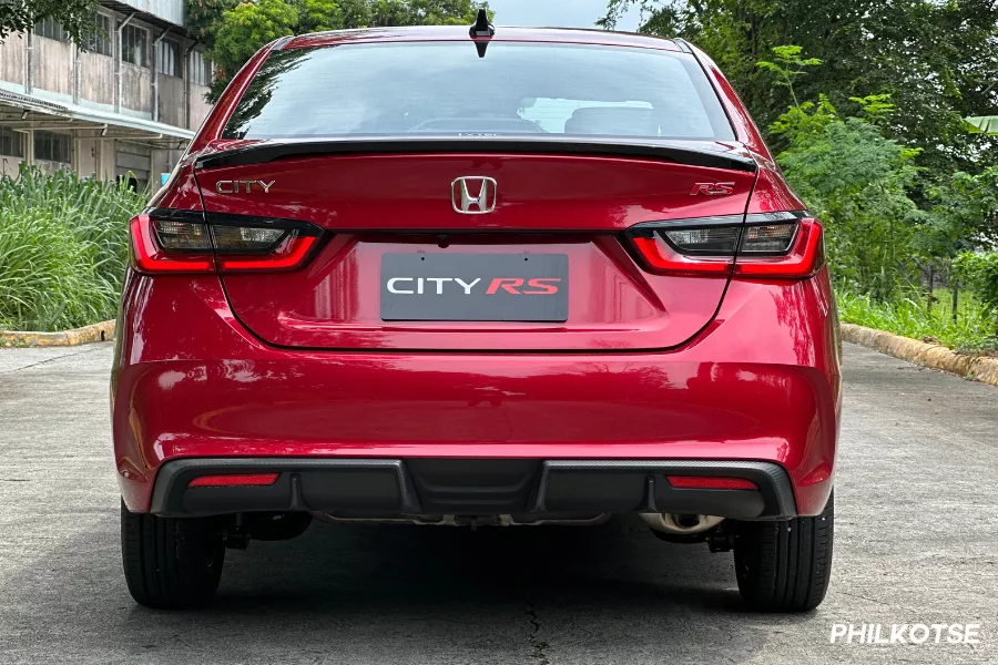 Honda City rear view