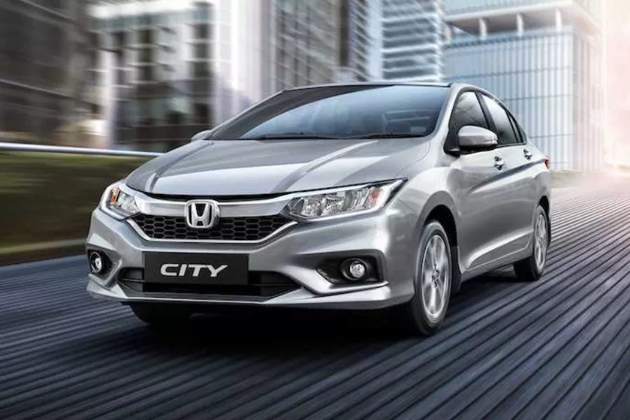 A picture of the sixth-generation Honda City