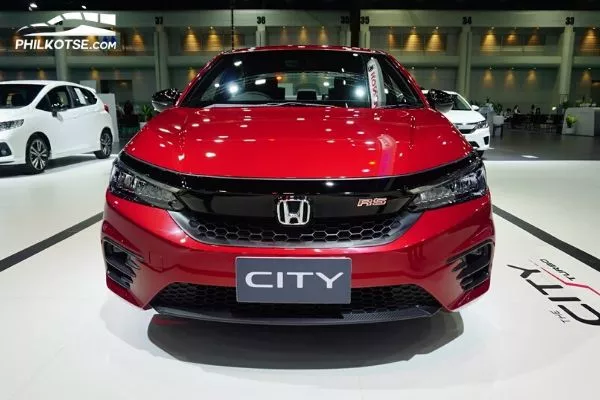 A picture of the front of the 2020 Honda City RS Turbo at BIMS