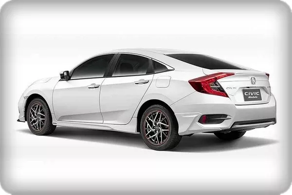 Honda Civic 2019 angular rear