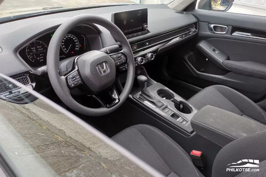 Honda Civic interior view