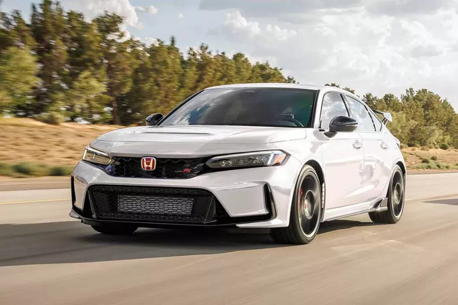 Honda Civic Type R front view