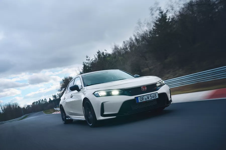 Honda Civic Type R front view