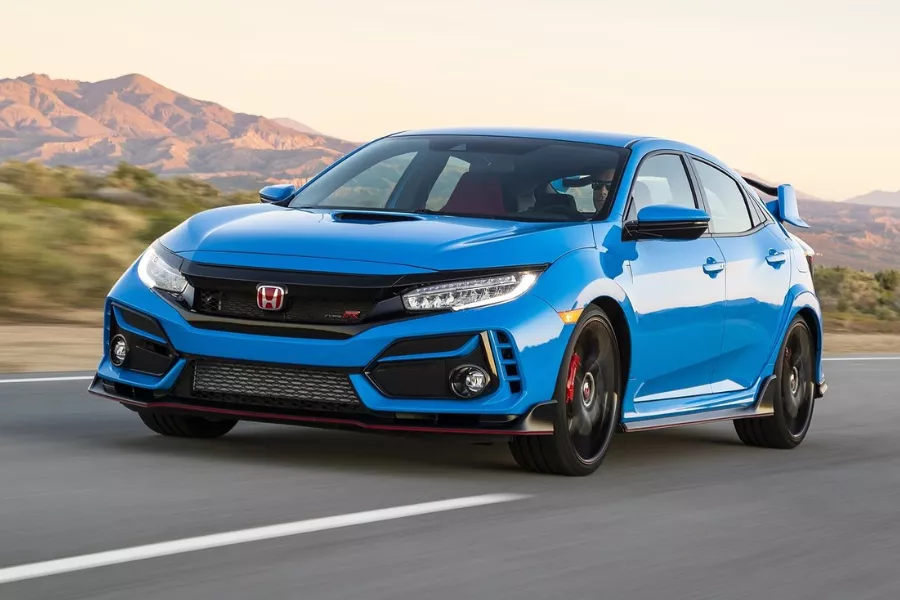 Honda Civic Type R front view