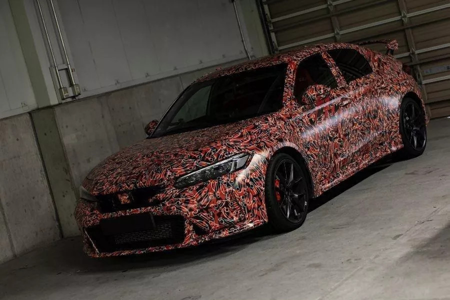 2022 Honda Civic Type R prototype