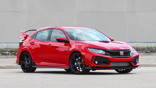 Honda Civic Type R 2018 angular front