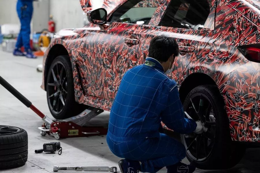 Honda Civic Type R side view