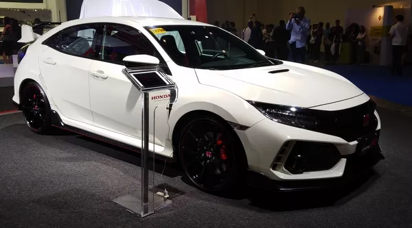 One four-wheeled fantasy of Filipino car nuts is the Civic Type R honda civic type r at pims 2018