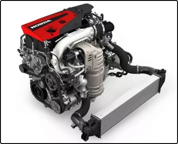 The Honda Civic Type R engine