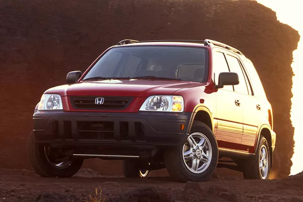 A picture of the 1st-gen Honda CR-V