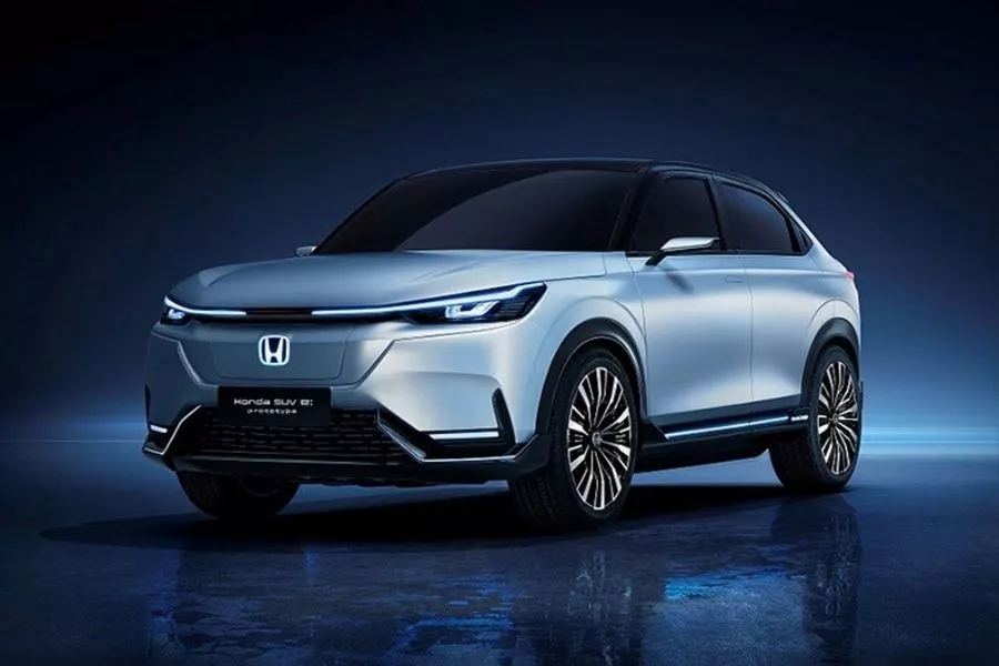 A picture of the Honda e SUV