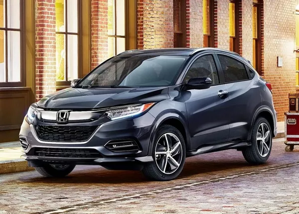 angular front of the Honda HR-V 2019