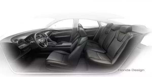 Honda Insight Hybrid 2019 seating