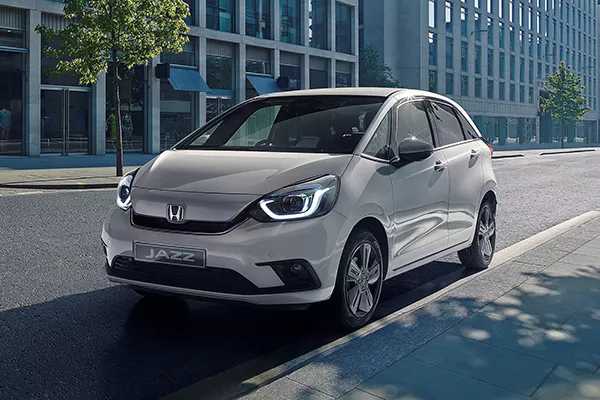 A picture of the 4th-gen Honda Jazz