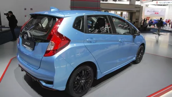 Honda Jazz 2018 facelift rear