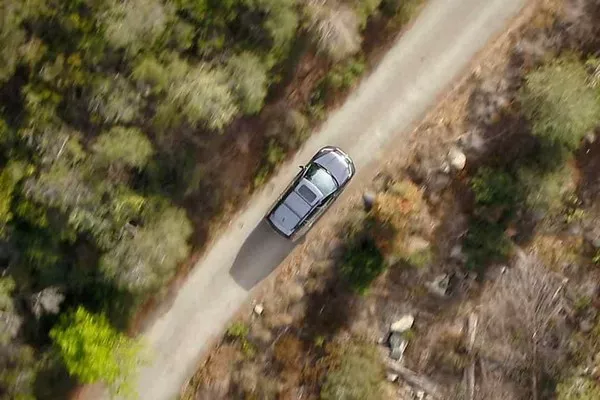 Honda Passport 2019 from the top