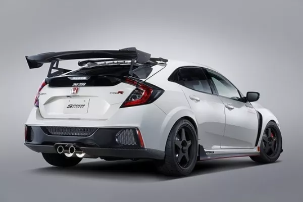 Back view of the Honda Type R