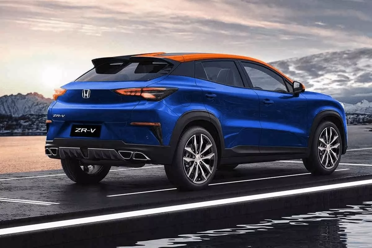 Honda ZR-V rear view