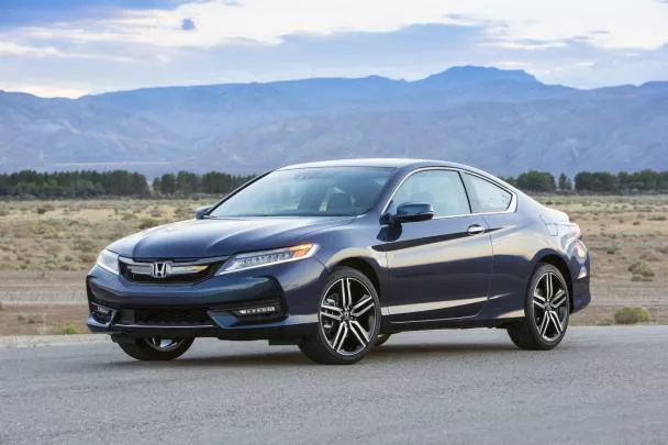 angular front of the Accord Coupe