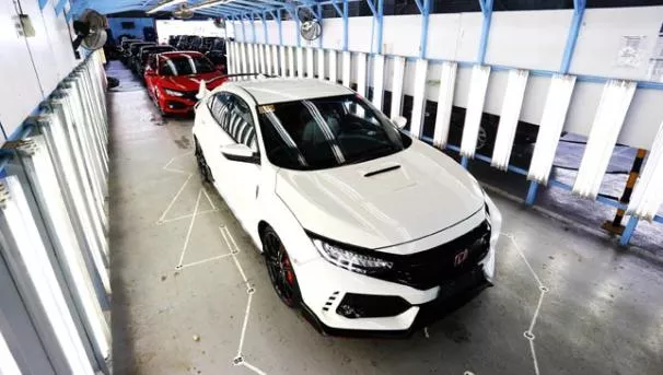 The first batch of the Honda Civic Type R in the Philippines