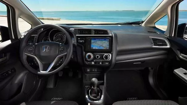 interior of the 2018 Honda Jazz 