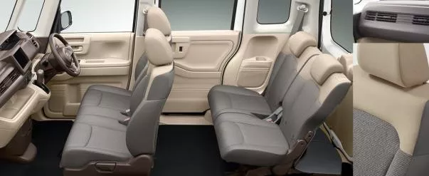 interior of the Honda N-Box