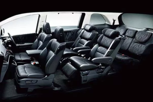 Interior of the Honda Odyssey 2018