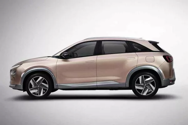  Hyundai hydrogen-electric crossover side