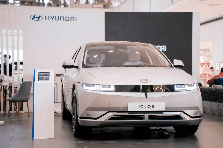 A picture of the Hyundai Ioniq 5