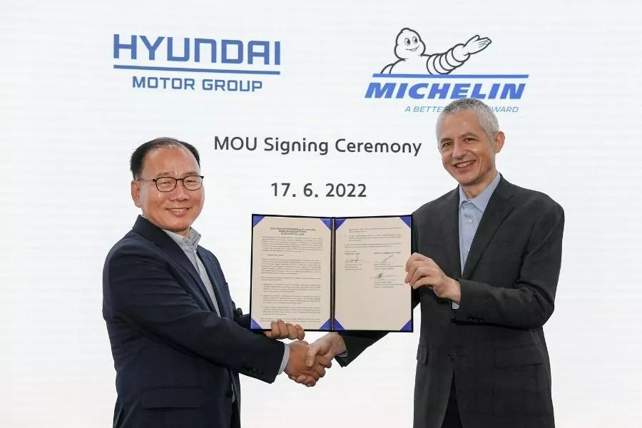 Hyundai and Michelin partnership for EV tires